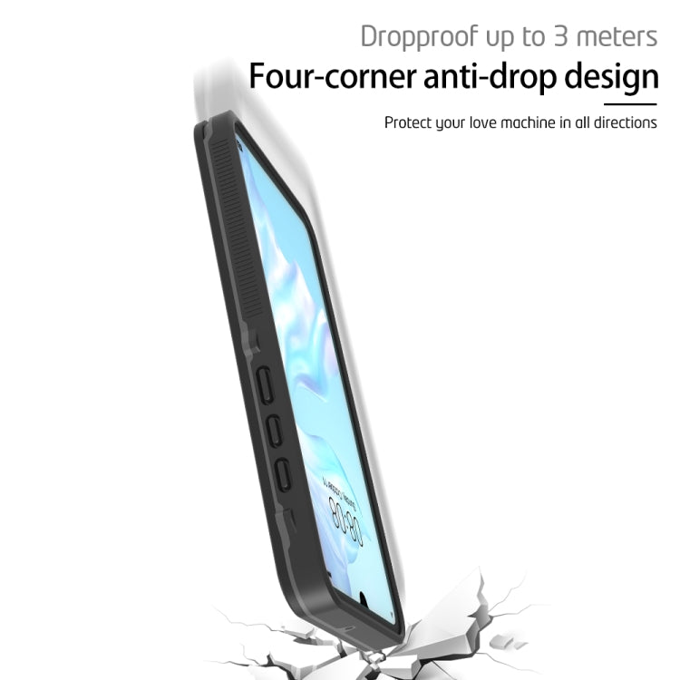 Shockproof Waterproof PC+TPU Protective Case for Huawei P30 (Black)