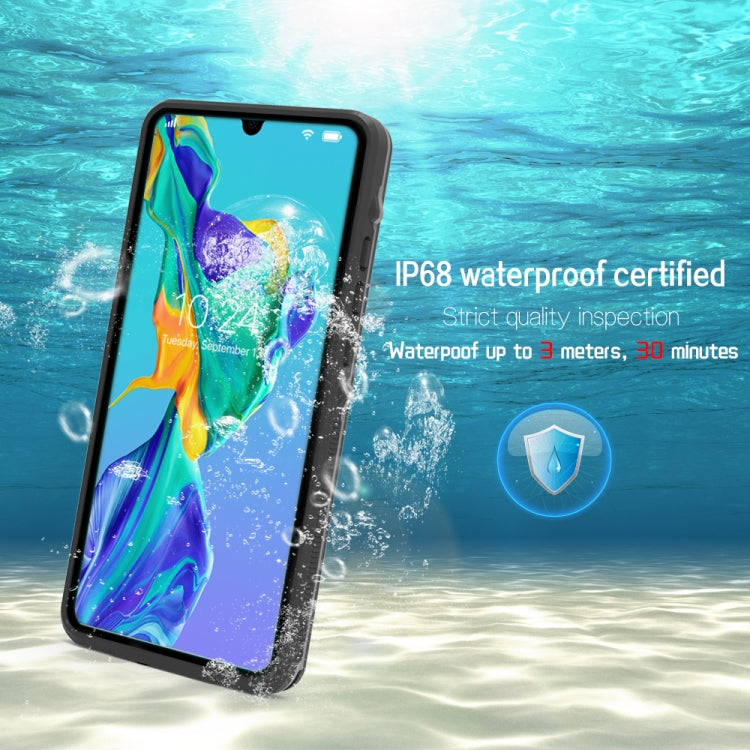 Shockproof Waterproof PC+TPU Protective Case for Huawei P30 Pro (Black)