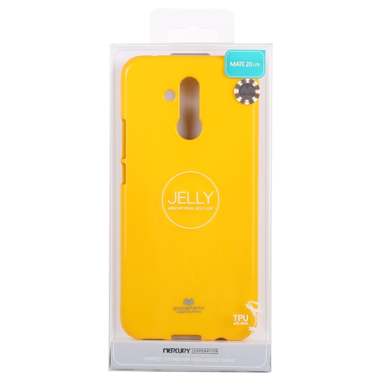 GOOSPERY PEARL JELLY TPU Anti-fall and Scratch Case for Huawei Mate 20 Lite