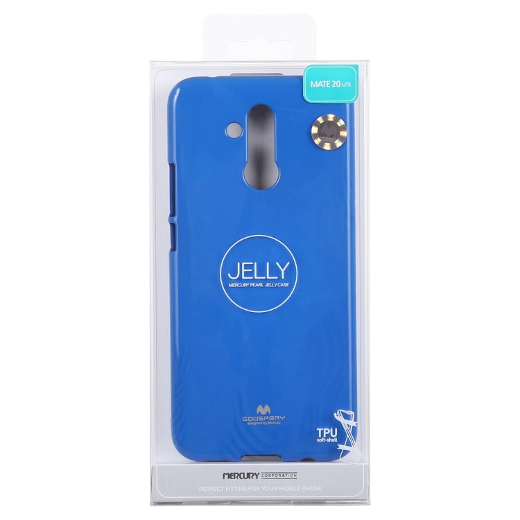 GOOSPERY PEARL JELLY TPU Anti-fall and Scratch Case for Huawei Mate 20 Lite