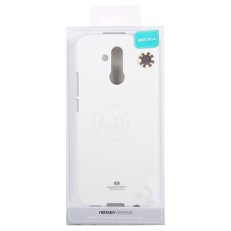 GOOSPERY PEARL JELLY TPU Anti-fall and Scratch Case for Huawei Mate 20 Lite