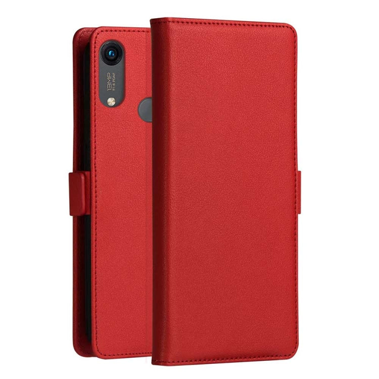 DZGOGO MILO Series PC + PU Horizontal Flip Leather Case for Huawei Y6 (2019) / Honor 8A, with Holder & Card Slot & Wallet