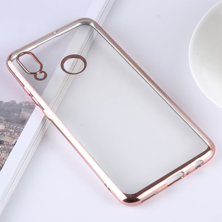 Ultra-thin Electroplating Soft TPU Protective Back Cover Case for Huawei P Smart (2019) / Honor 10 Lite