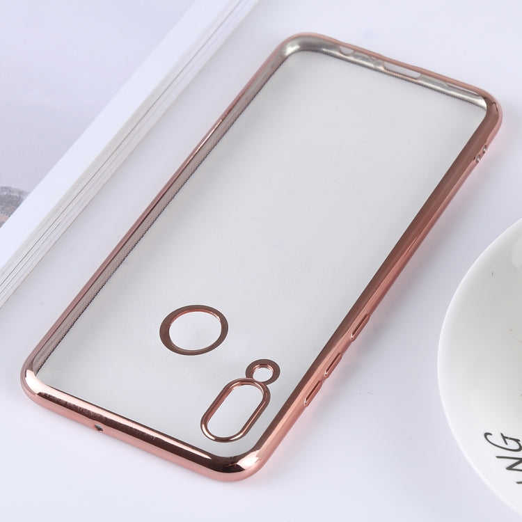 Ultra-thin Electroplating Soft TPU Protective Back Cover Case for Huawei P Smart (2019) / Honor 10 Lite