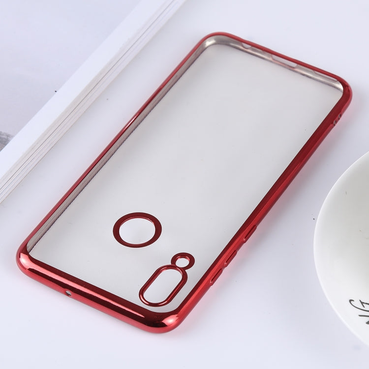 Ultra-thin Electroplating Soft TPU Protective Back Cover Case for Huawei P Smart (2019) / Honor 10 Lite