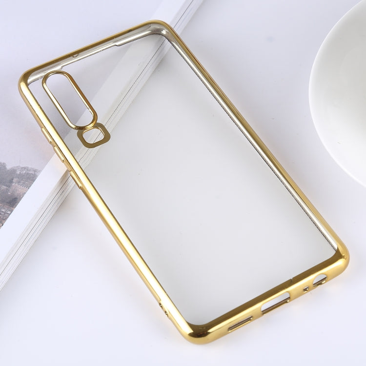 Ultra-thin Electroplating Soft TPU Protective Back Cover Case for Huawei P30