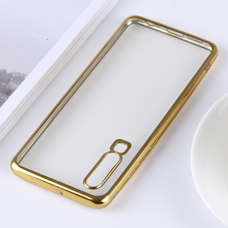 Ultra-thin Electroplating Soft TPU Protective Back Cover Case for Huawei P30