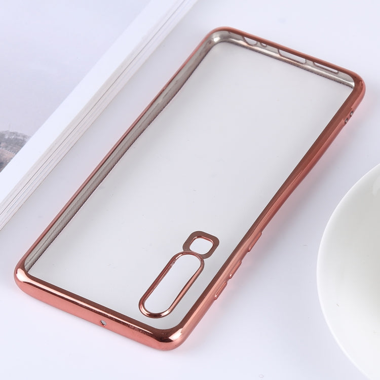 Ultra-thin Electroplating Soft TPU Protective Back Cover Case for Huawei P30