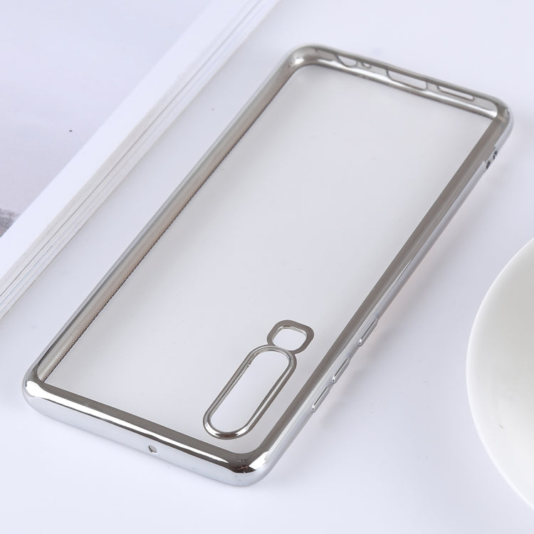 Ultra-thin Electroplating Soft TPU Protective Back Cover Case for Huawei P30