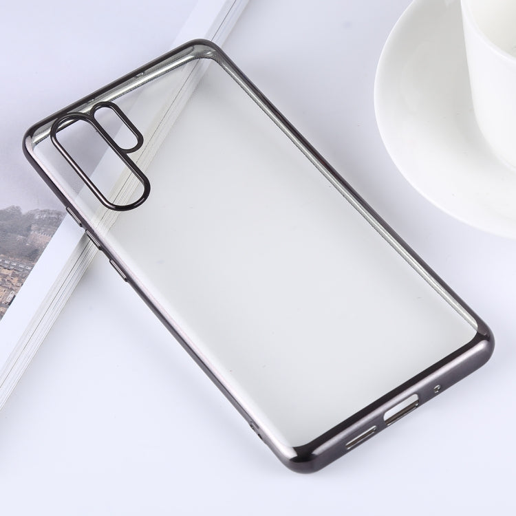 Ultra-thin Electroplating Soft TPU Protective Back Cover Case for Huawei P30 Pro