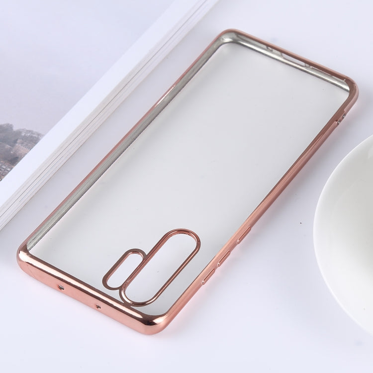 Ultra-thin Electroplating Soft TPU Protective Back Cover Case for Huawei P30 Pro