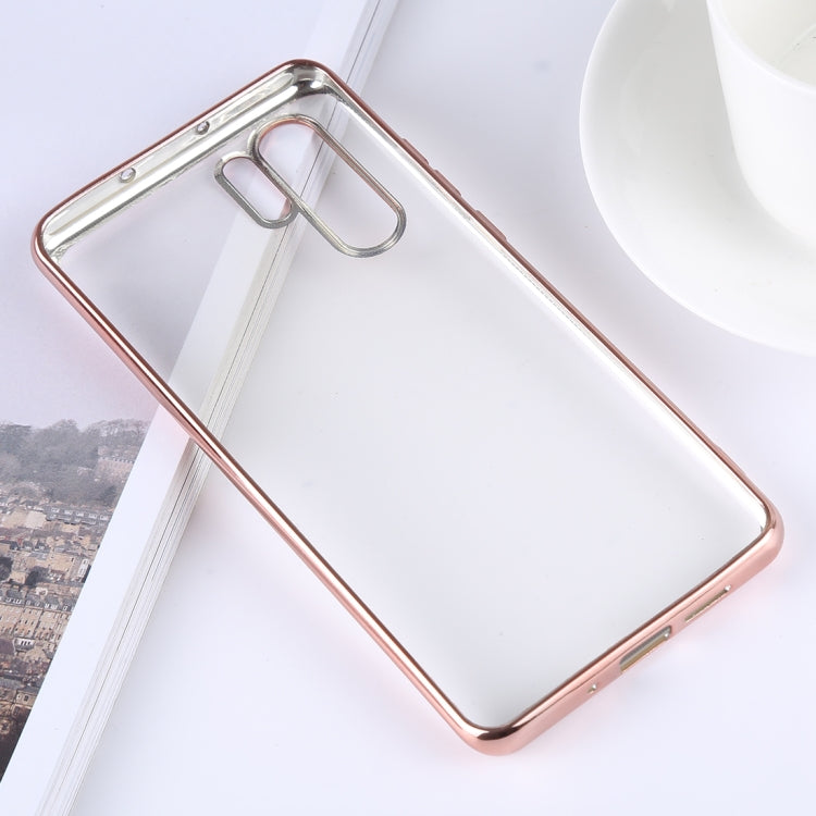 Ultra-thin Electroplating Soft TPU Protective Back Cover Case for Huawei P30 Pro