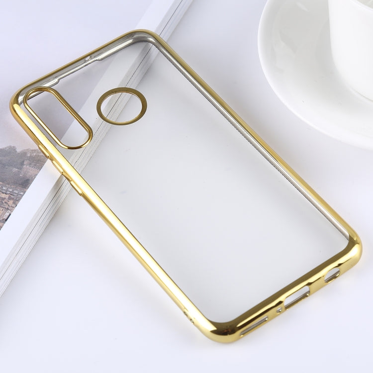 Ultra-thin Electroplating Soft TPU Protective Back Cover Case for Huawei P30 Lite