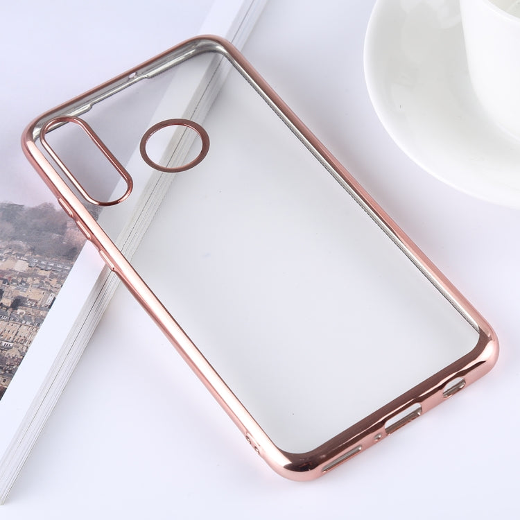 Ultra-thin Electroplating Soft TPU Protective Back Cover Case for Huawei P30 Lite