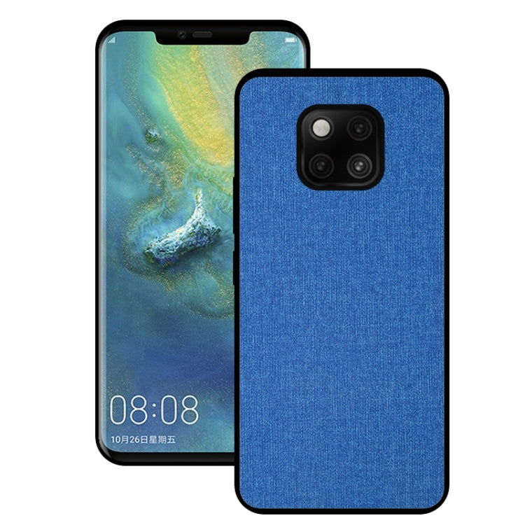 Shockproof Cloth Texture PC+ TPU Protective Case for Huawei Mate 20 Pro