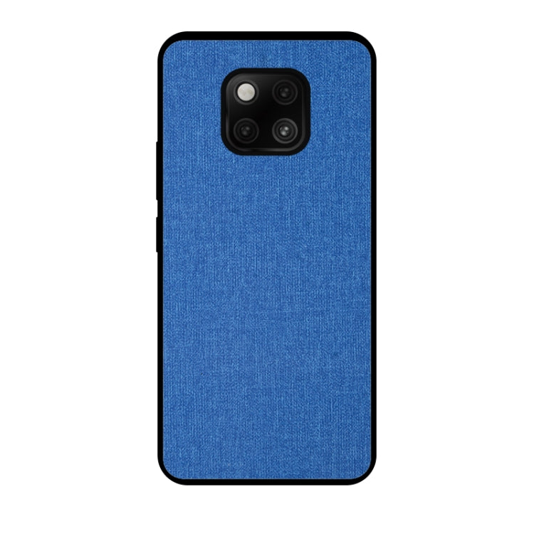 Shockproof Cloth Texture PC+ TPU Protective Case for Huawei Mate 20 Pro