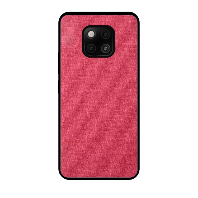 Shockproof Cloth Texture PC+ TPU Protective Case for Huawei Mate 20 Pro