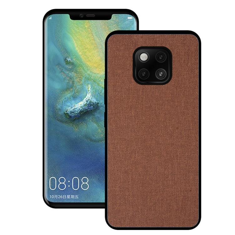 Shockproof Cloth Texture PC+ TPU Protective Case for Huawei Mate 20 Pro