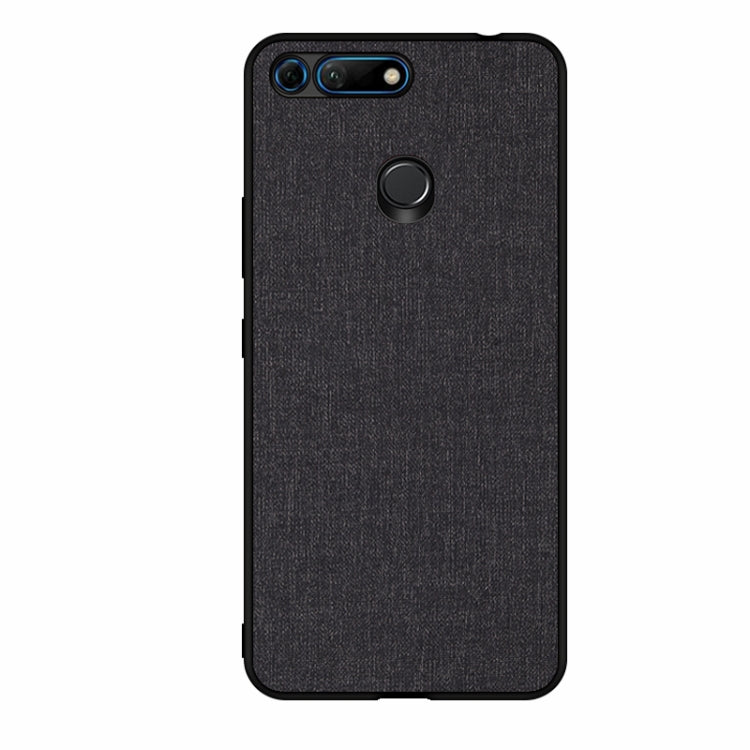 Shockproof Cloth Texture PC+ TPU Protective Case for Huawei Honor View 20