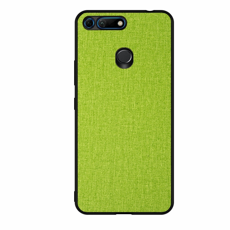 Shockproof Cloth Texture PC+ TPU Protective Case for Huawei Honor View 20