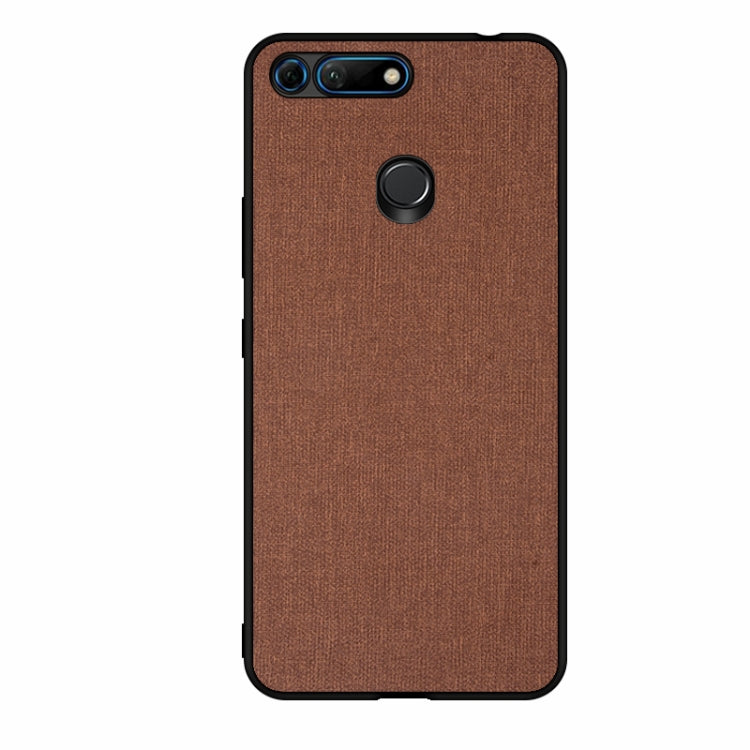 Shockproof Cloth Texture PC+ TPU Protective Case for Huawei Honor View 20