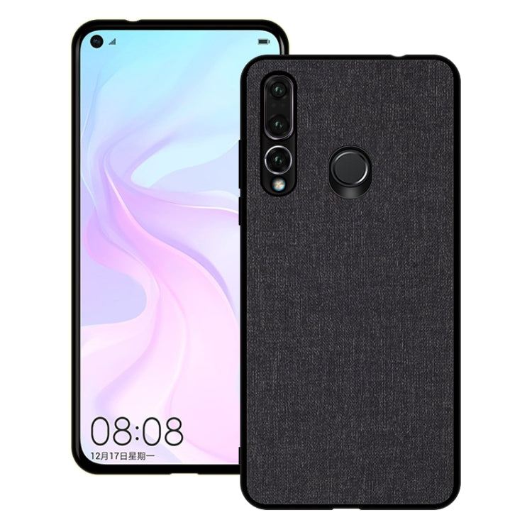 Shockproof Cloth Texture PC+ TPU Protective Case for Huawei Nova 4