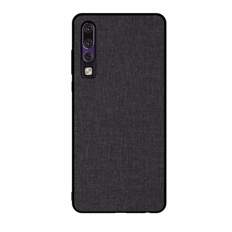 Shockproof Cloth Texture PC+ TPU Protective Case for Huawei P30