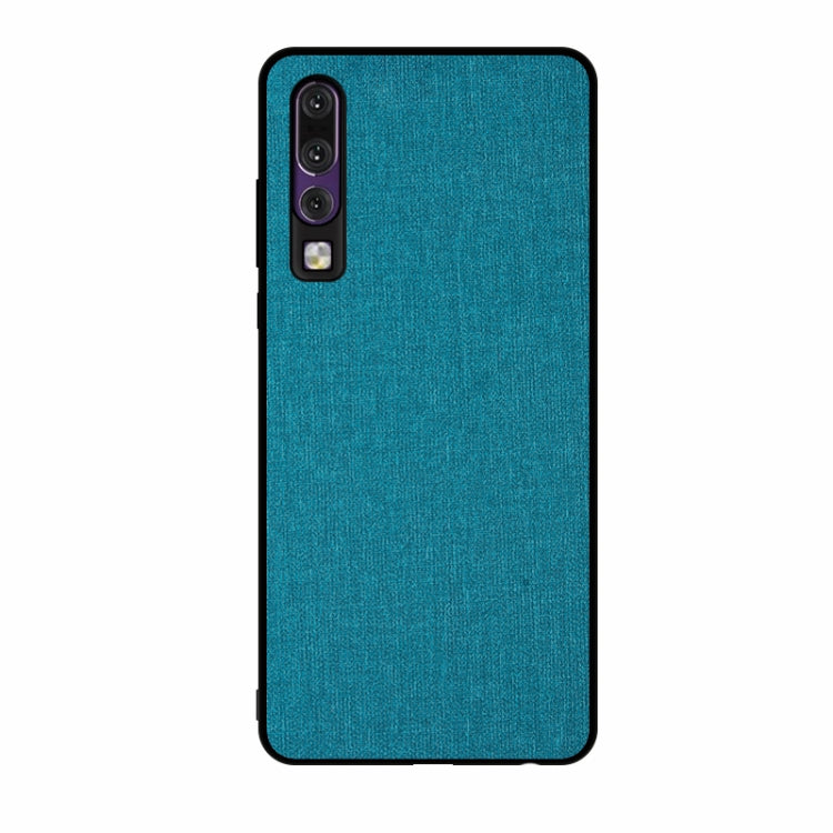 Shockproof Cloth Texture PC+ TPU Protective Case for Huawei P30