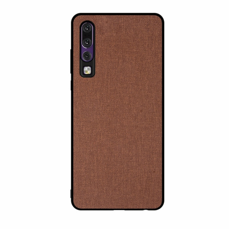 Shockproof Cloth Texture PC+ TPU Protective Case for Huawei P30