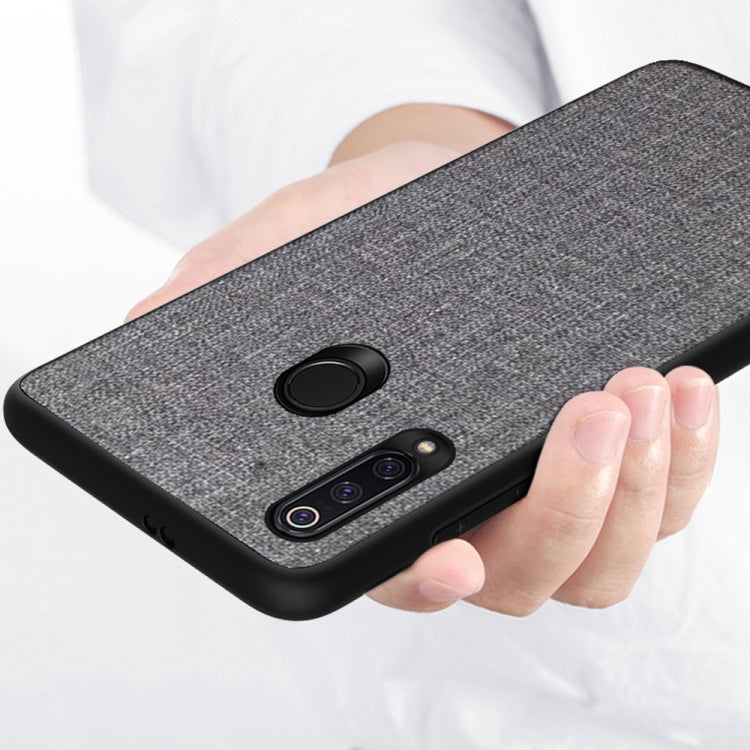 Shockproof Cloth Texture PC+ TPU Protective Case for Huawei Nova 4e & P30 Lite