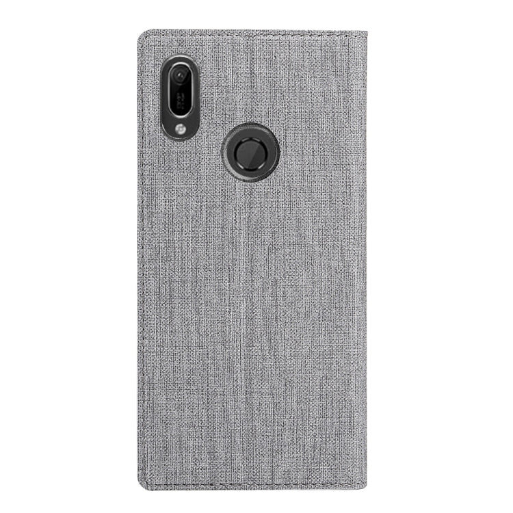 ViLi Texture PU Leather Case for HUAWEI Y6(2019) /  Y6 Prime(2019) / Honor8A ,with Holder & Card Slots & Wallet