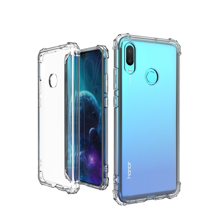 Shockproof Transparent TPU Soft Case for Huawei P Smart (2019) (Grey)
