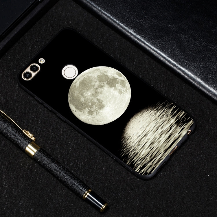 Moon Painted Pattern Soft TPU Case for Huawei P Smart / Enjoy 7S