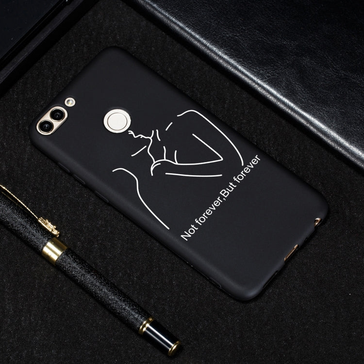 Distance Painted Pattern Soft TPU Case for Huawei P Smart / Enjoy 7S