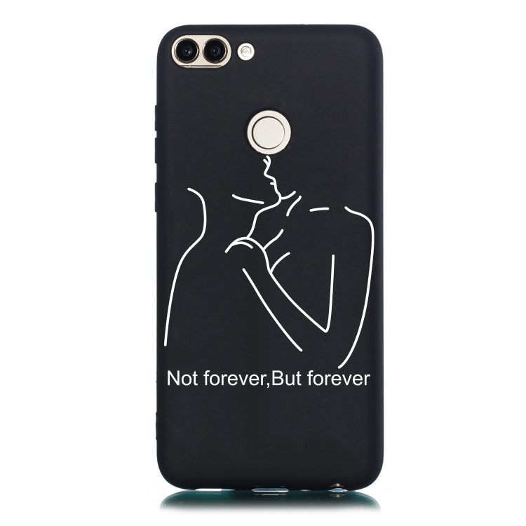 Distance Painted Pattern Soft TPU Case for Huawei P Smart / Enjoy 7S