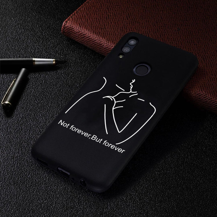 Distance Painted Pattern Soft TPU Case for Huawei P Smart (2019)