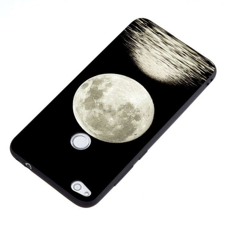 Moon Painted Pattern Soft TPU Case for Huawei P8 Lite (2017)