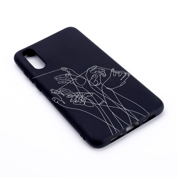 Five Hands Painted Pattern Soft TPU Case for Huawei P20