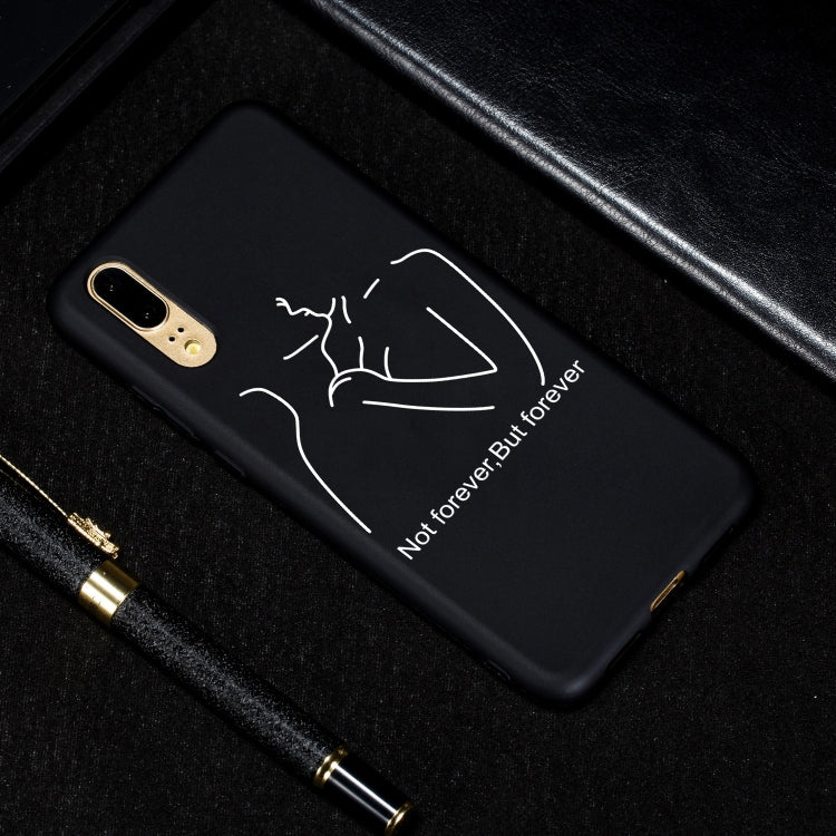 Distance Painted Pattern Soft TPU Case for Huawei P20