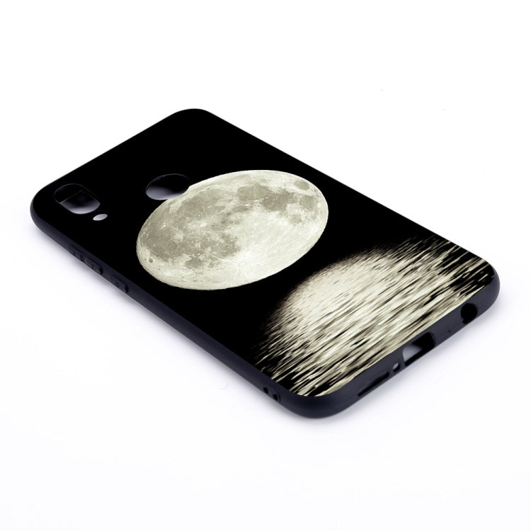 Moon Painted Pattern Soft TPU Case for Huawei P20 Lite