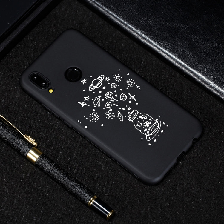 Wishing Bottle Painted Pattern Soft TPU Case for Huawei P20 Lite