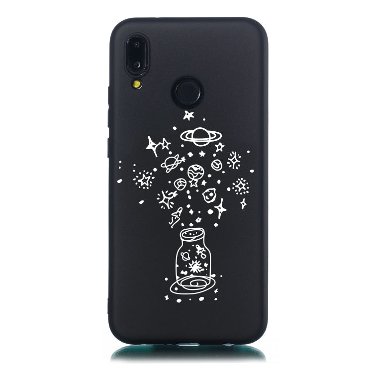 Wishing Bottle Painted Pattern Soft TPU Case for Huawei P20 Lite