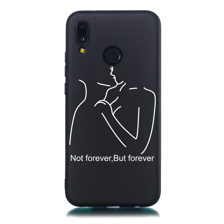 Distance Painted Pattern Soft TPU Case for Huawei P20 Lite