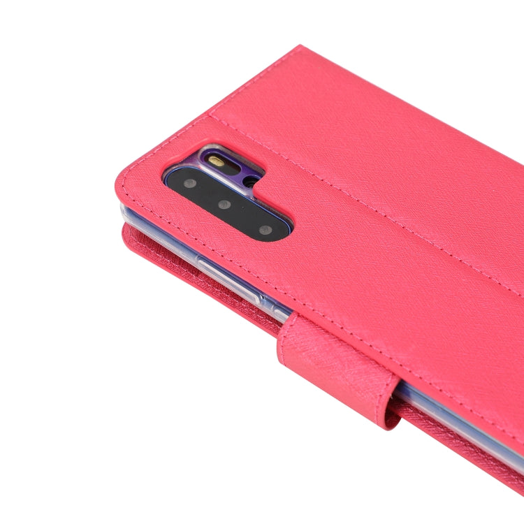 Silk Texture Horizontal Flip Leather Case for Huawei P30 Pro, with Holder & Card Slots & Wallet & Photo Frame