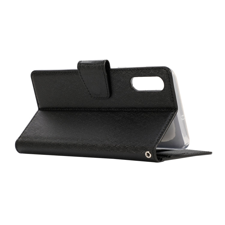 Silk Texture Horizontal Flip Leather Case for Huawei Y6 (2019), with Holder & Card Slots & Wallet & Photo Frame