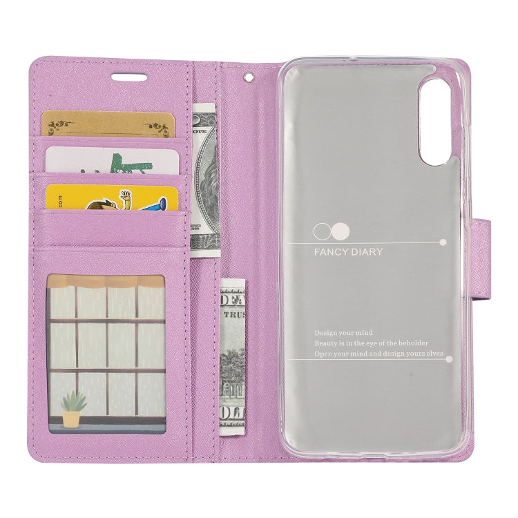 Silk Texture Horizontal Flip Leather Case for Huawei Y9 (2019), with Holder & Card Slots & Wallet & Photo Frame