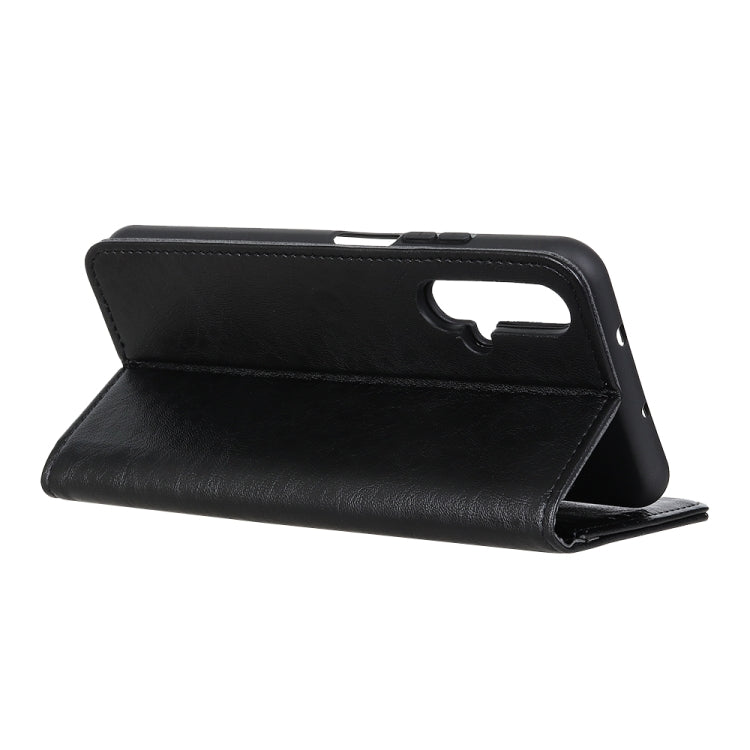 Magnetic Crazy Horse Texture Horizontal Flip Leather Case for Huawei Honor 20, with Holder & Card Slots & Wallet