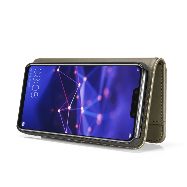 DG.MING Lambskin Detachable Horizontal Flip Magnetic Case for Huawei Mate 20 Lite / Maimang 7, with Holder & Card Slots & Wallet