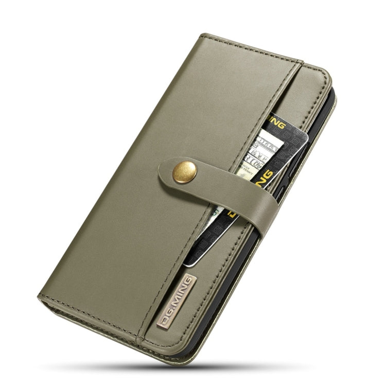 DG.MING Lambskin Detachable Horizontal Flip Magnetic Case for Huawei Mate 20 Lite / Maimang 7, with Holder & Card Slots & Wallet