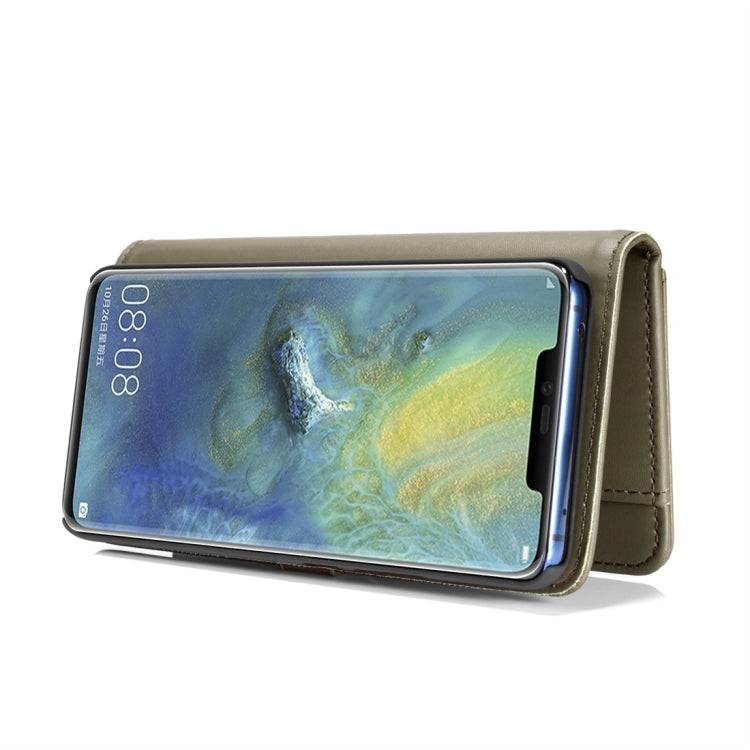 DG.MING Lambskin Detachable Horizontal Flip Magnetic Case for Huawei Mate 20 Pro, with Holder & Card Slots & Wallet